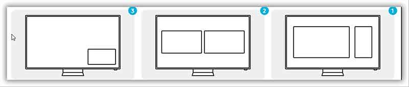 شکل2 – تماشای همزمان در یک صفحه