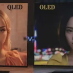 شکل1- مقایسه بین تلویزیون‌ OLED و QLED